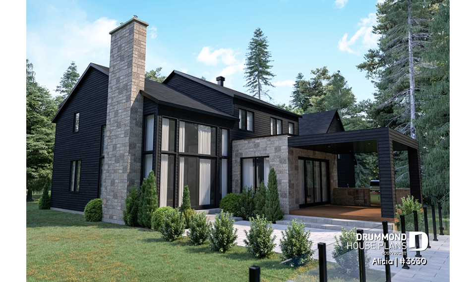 Rear view - BASE MODEL - Alicia