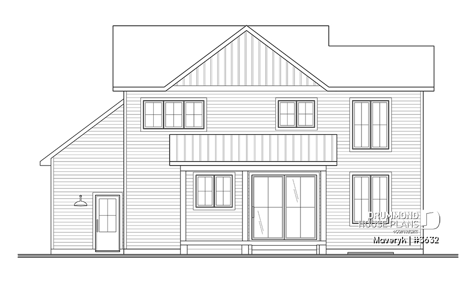 rear elevation - Maveryk