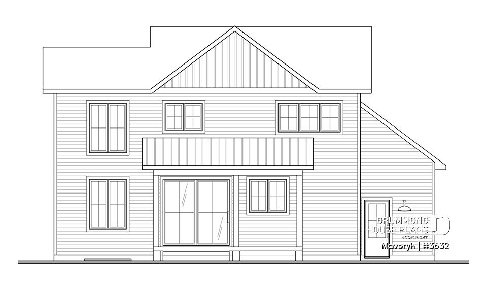 rear elevation - Maveryk