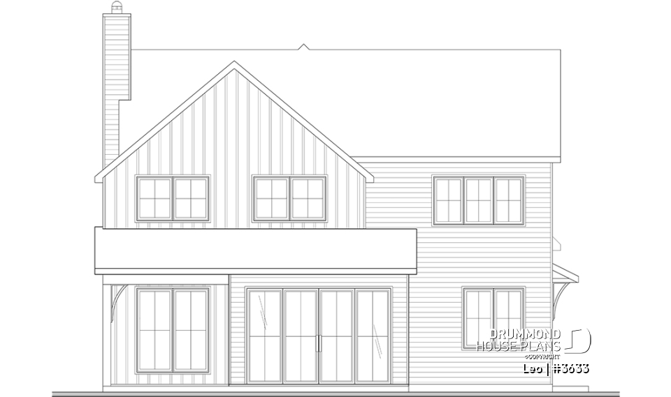 Rear view - BASE MODEL - Leo