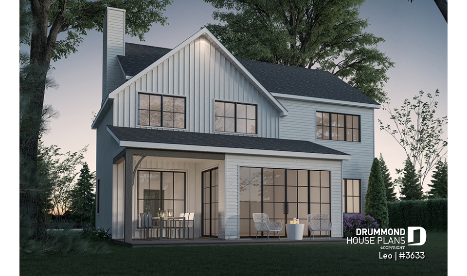 Rear view - BASE MODEL - Leo