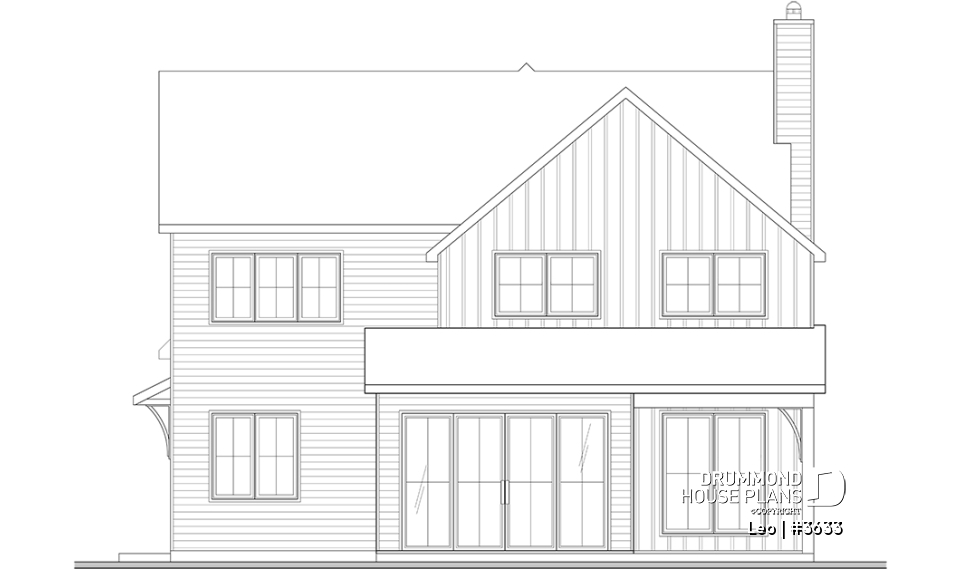 Rear view - BASE MODEL - Leo