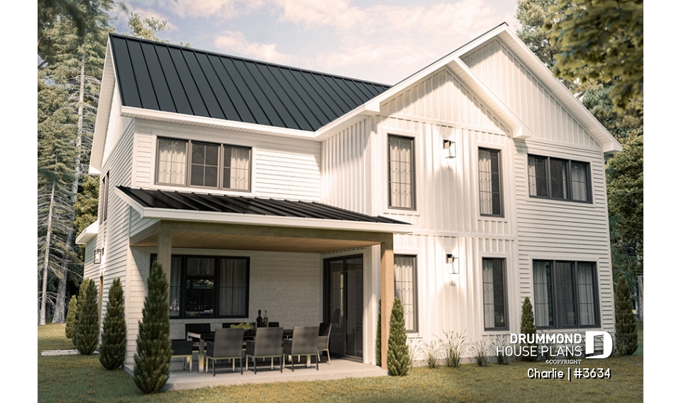 Rear view - BASE MODEL - Charlie