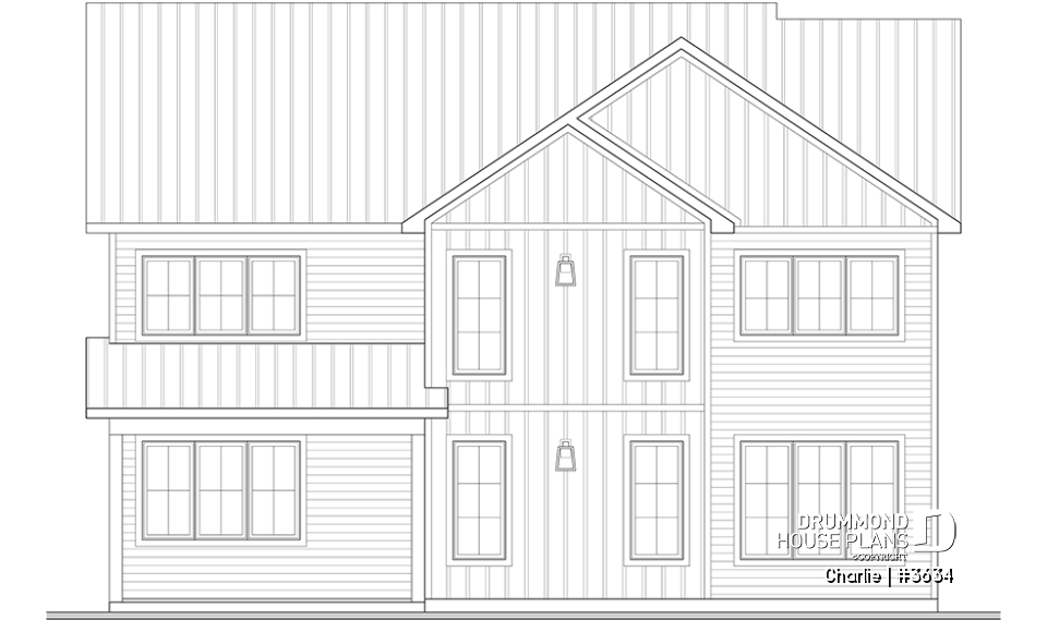 Rear view - BASE MODEL - Charlie