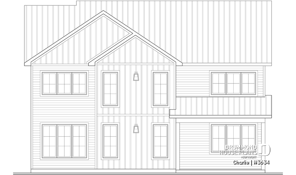 Rear view - BASE MODEL - Charlie