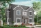 front - BASE MODEL - English style 4 bedroom home design with home office, 2.5 baths, kitchen island, laundry room - Langley