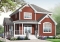 front - BASE MODEL - Farmhouse country style with 3 bedrooms and comfortable kitchen / dining room area - Country Charmer 8