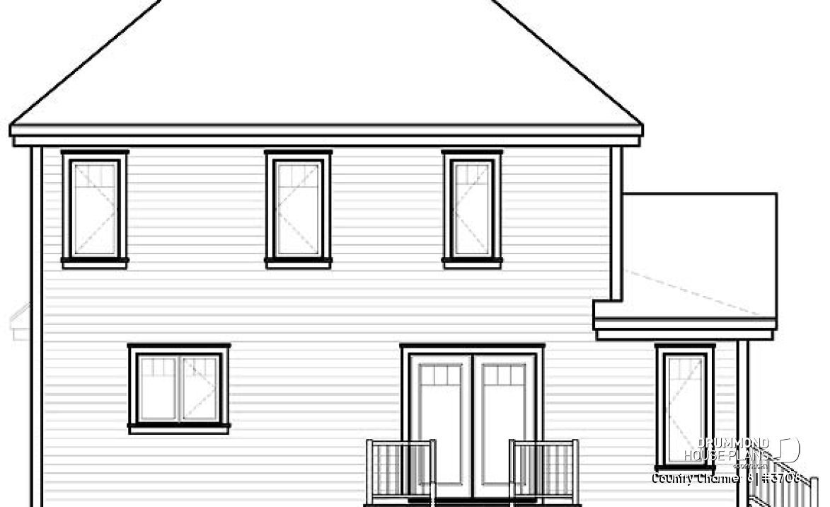 rear elevation - Country Charmer 8