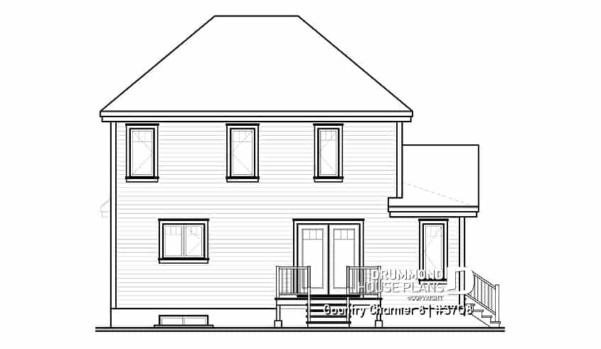 rear elevation - Country Charmer 8
