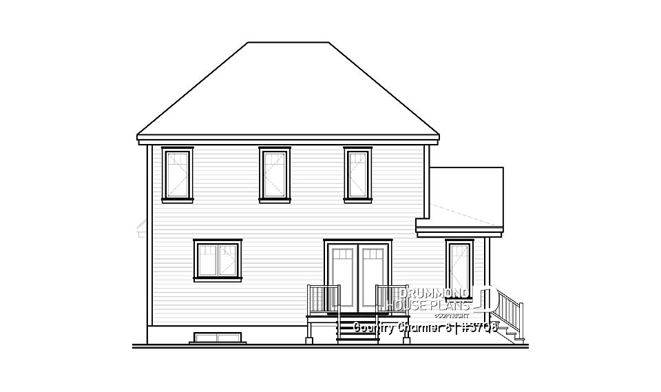 rear elevation - Country Charmer 8