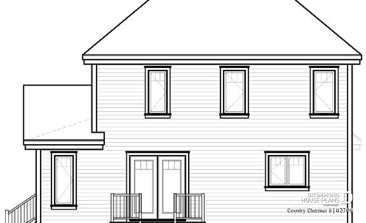 rear elevation - Country Charmer 8