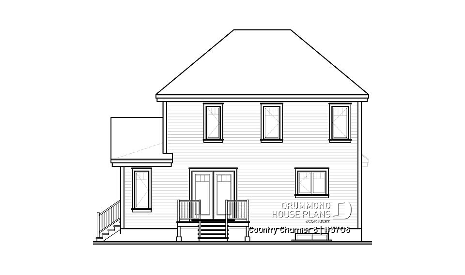 rear elevation - Country Charmer 8