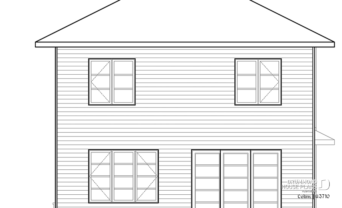 rear elevation - Collins