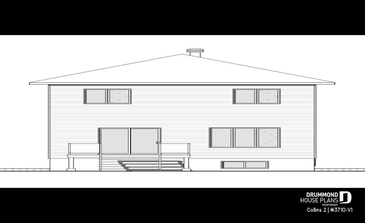 rear elevation - Collins 2