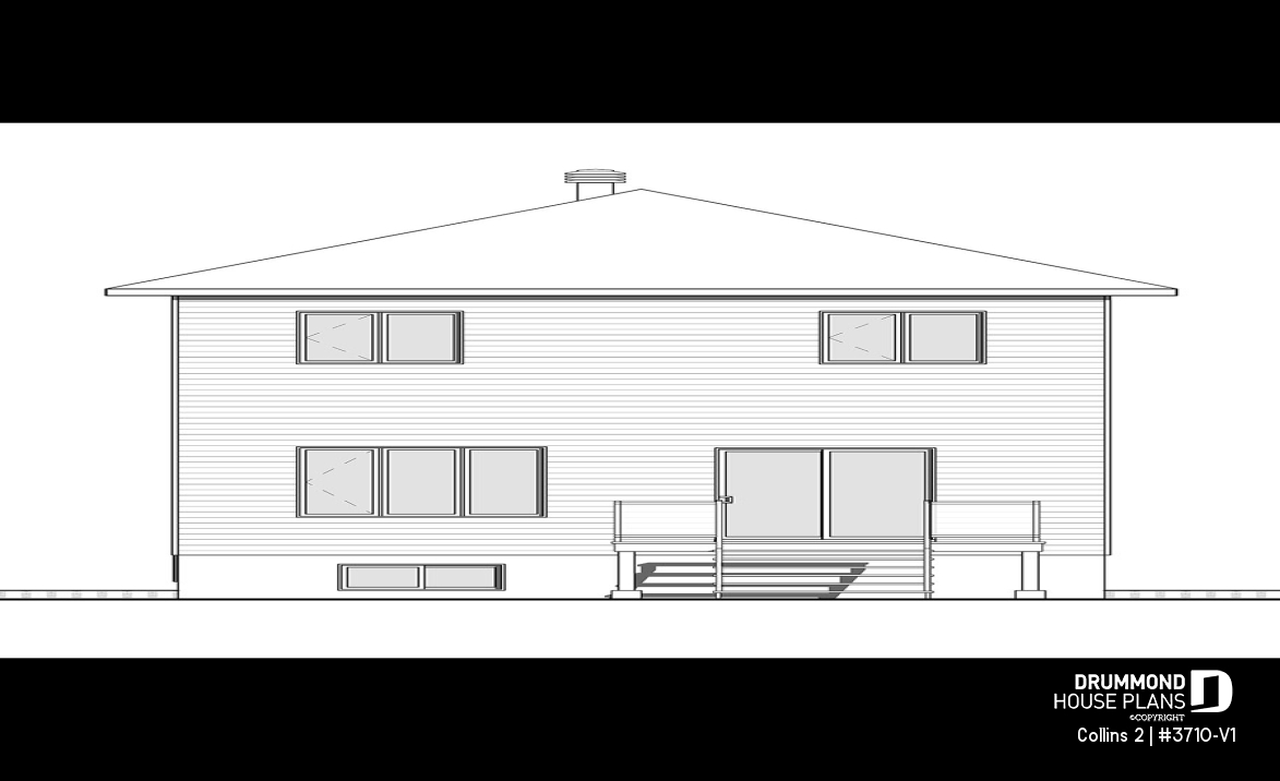 rear elevation - Collins 2