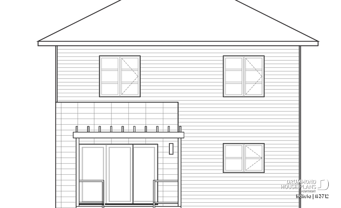 rear elevation - Kallista