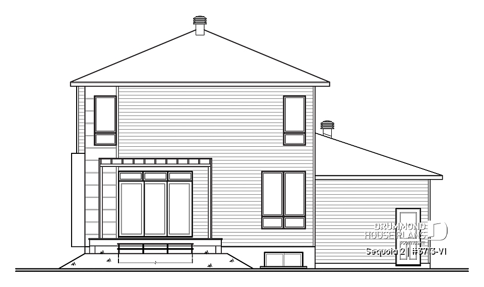 rear elevation - Sequoia 2