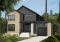 front - BASE MODEL - Modern 3 bedroom house plan, garage, home office, pantry, laundry on second level, mud room - Sequoia 3