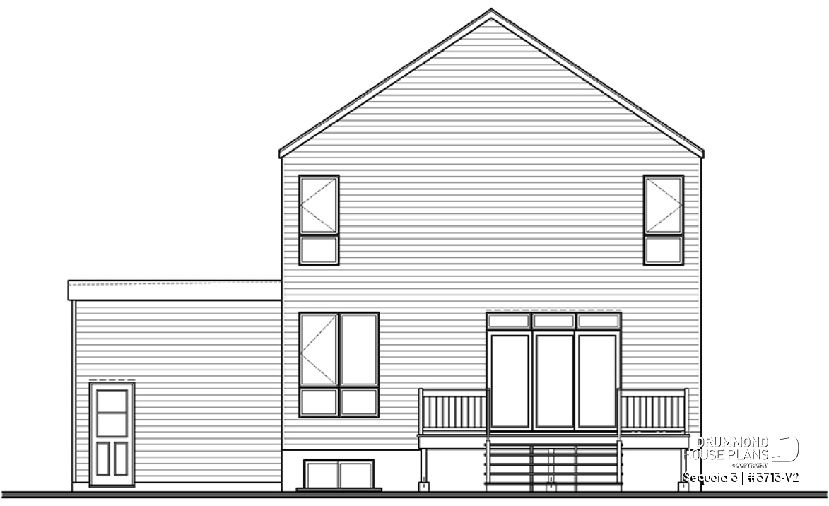 rear elevation - Sequoia 3