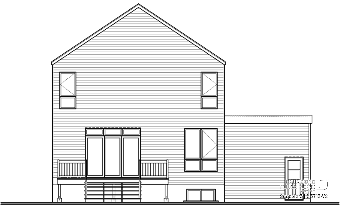 rear elevation - Sequoia 3