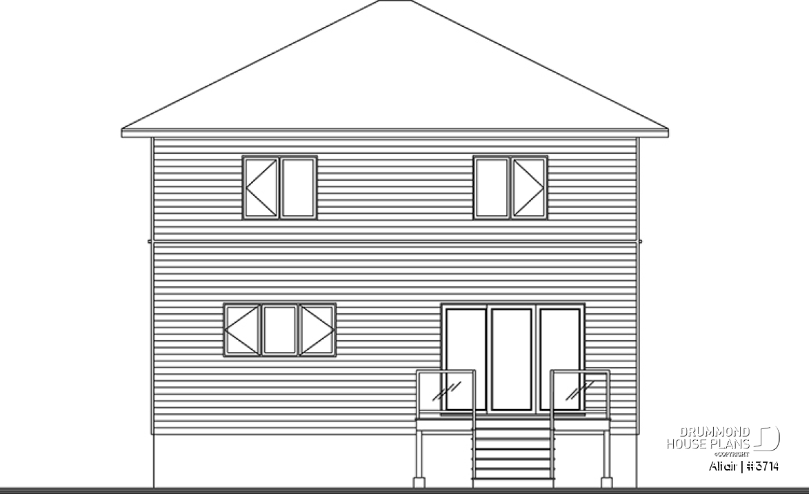 rear elevation - Altair