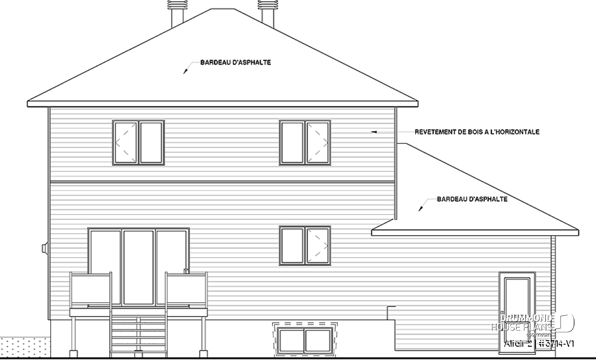 rear elevation - Altair 2