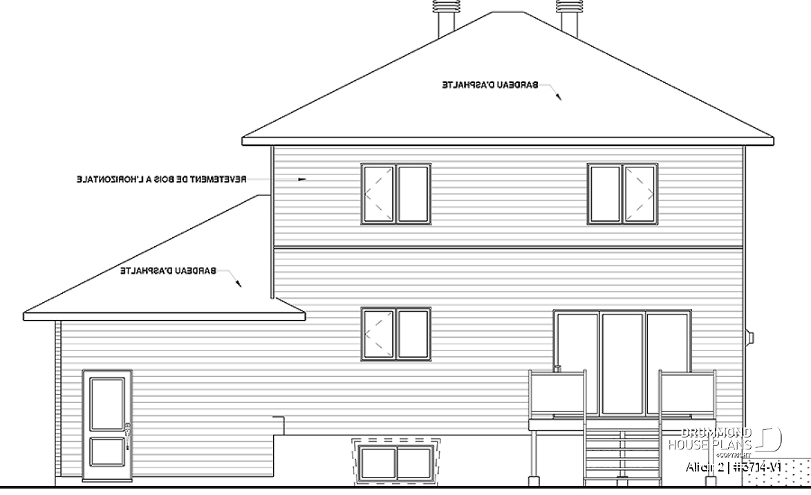 rear elevation - Altair 2