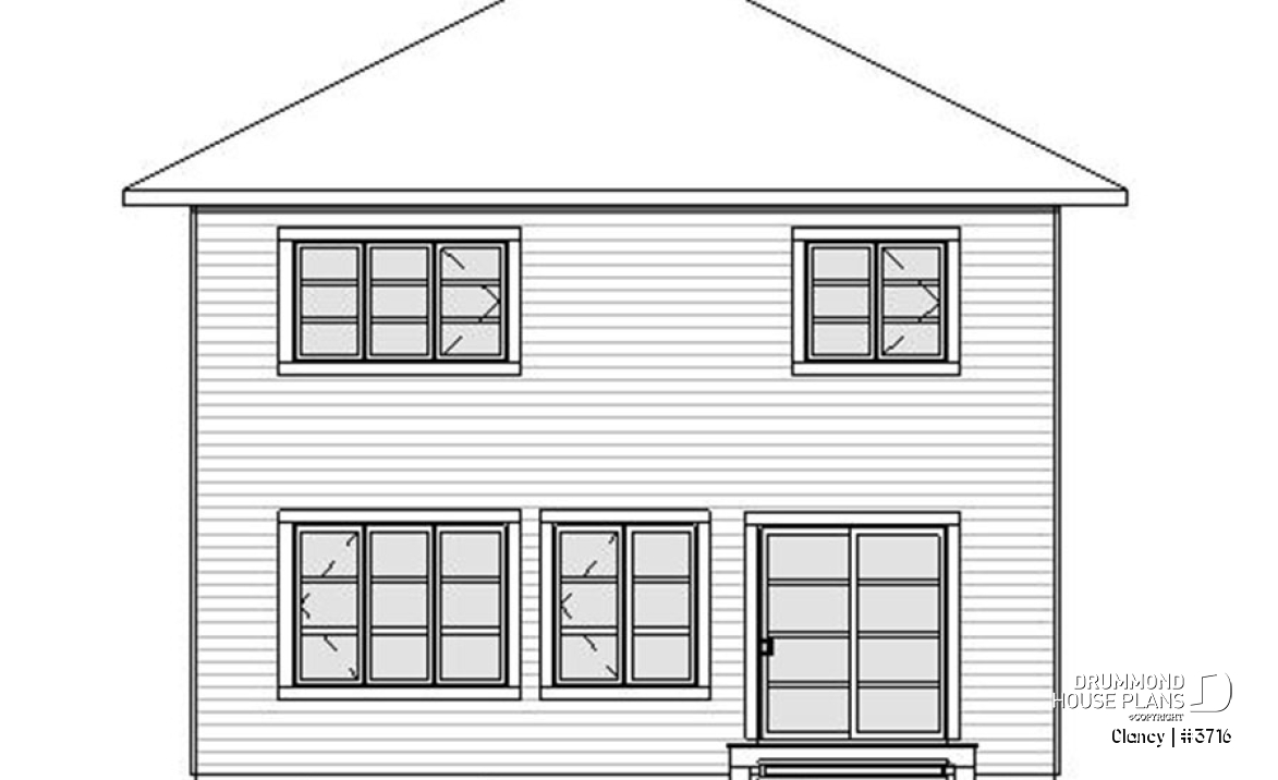 rear elevation - Clancy