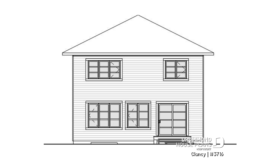 rear elevation - Clancy
