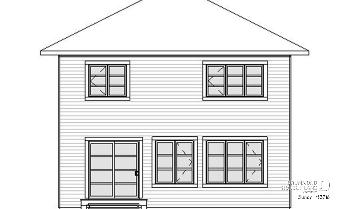 rear elevation - Clancy