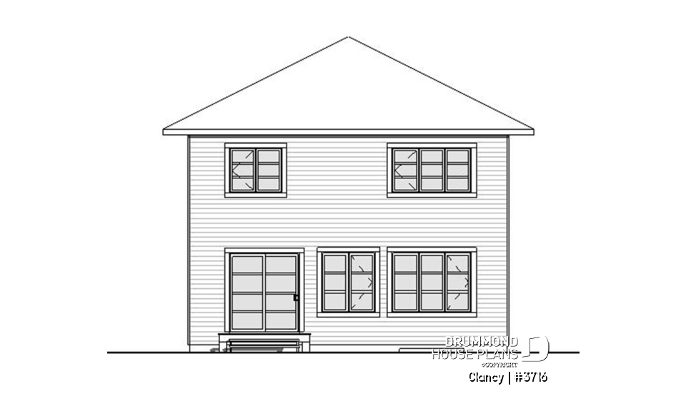 rear elevation - Clancy