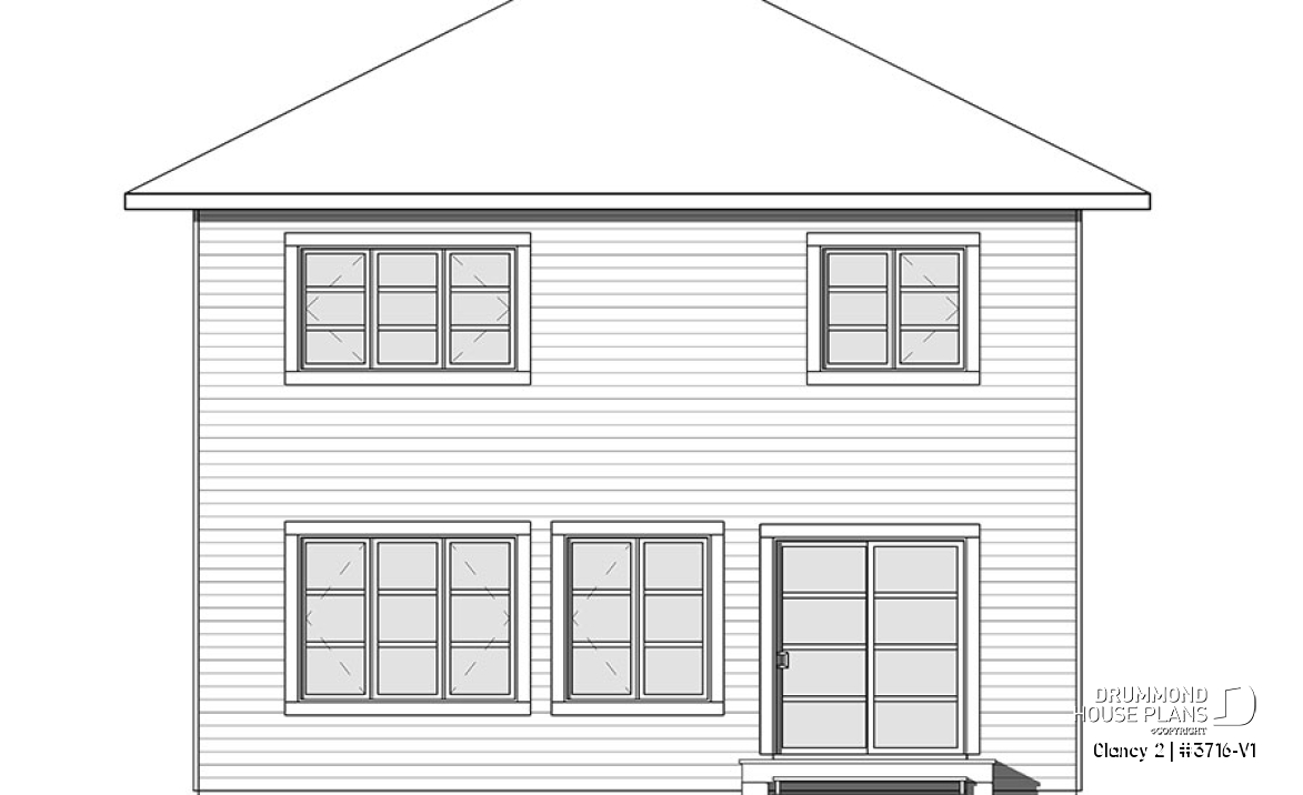 rear elevation - Clancy 2