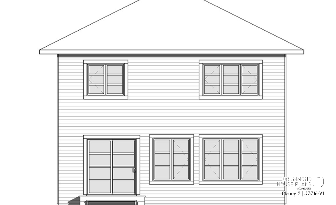 rear elevation - Clancy 2