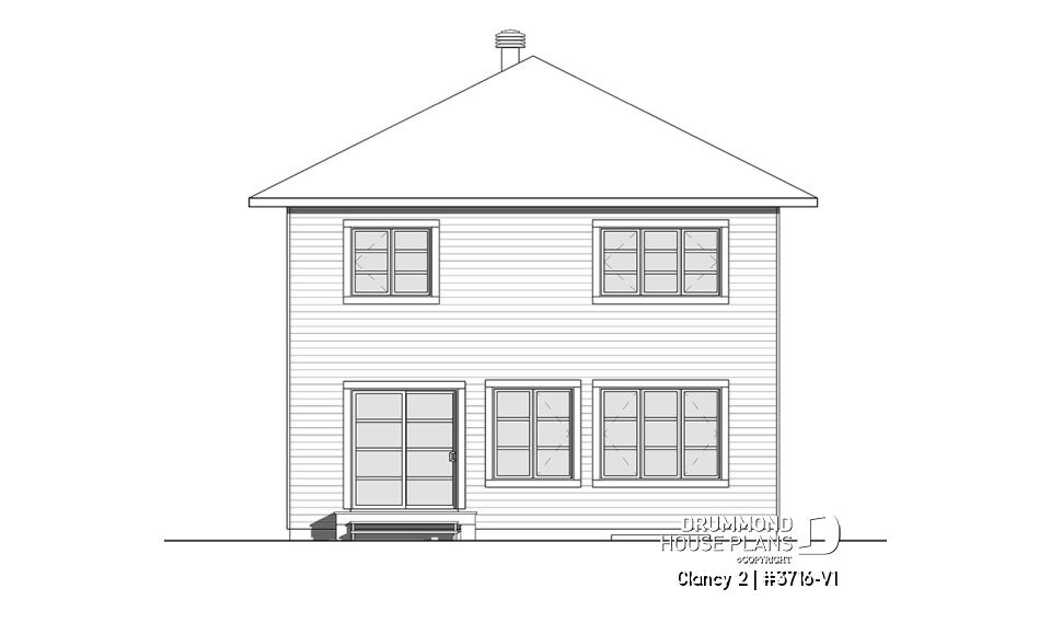 rear elevation - Clancy 2