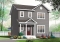 front - BASE MODEL - Small 3 bedroom Traditional house plan with open living concept, large kitchen island and pantry - Carleton