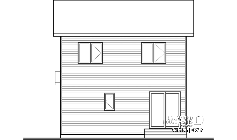 rear elevation - Carleton