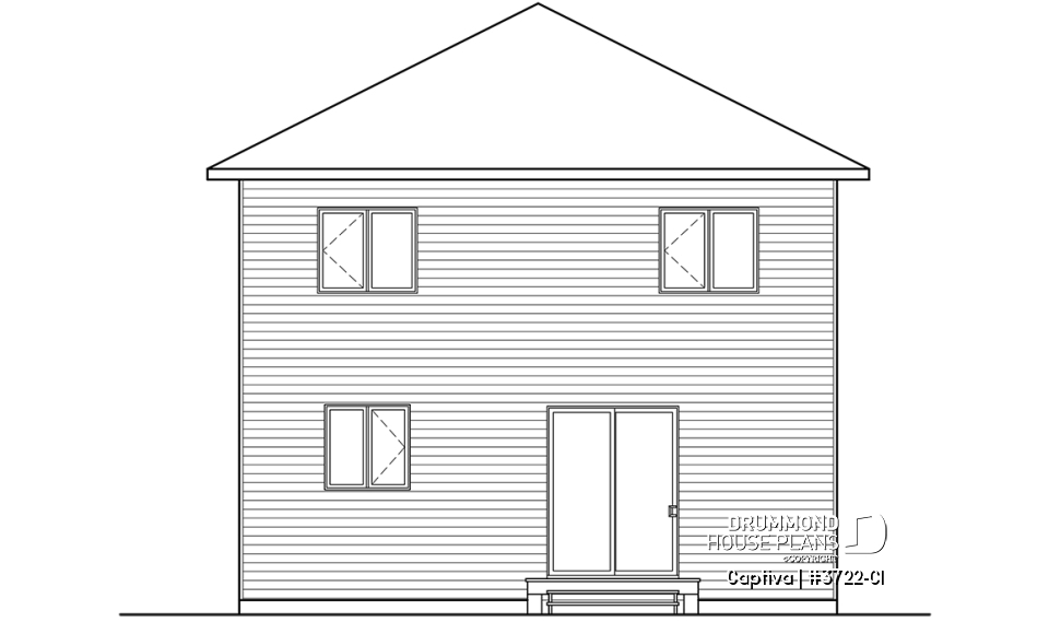 rear elevation - Captiva