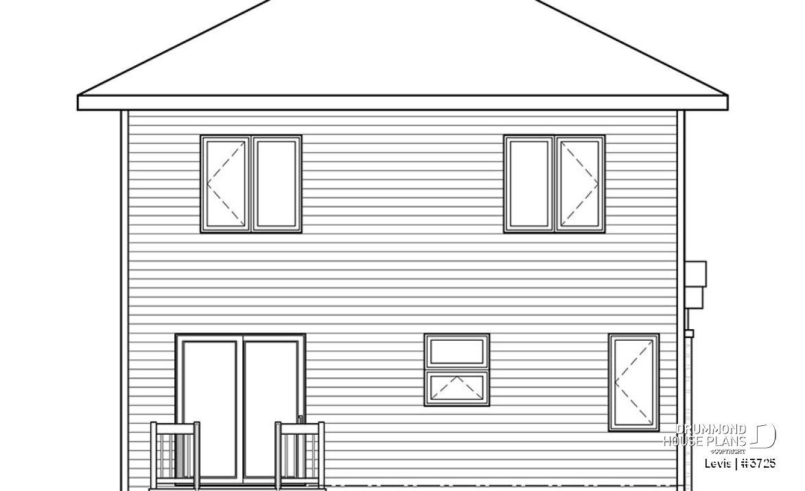 rear elevation - Levis
