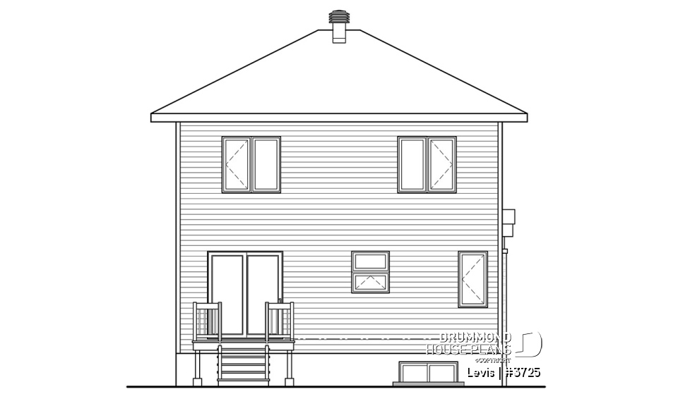 rear elevation - Levis