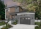 Color version 6 - Front - Modern 3 to 4 bedroom house plan with garage, home office, open kitchen, dining and living room, master suite - Montarville