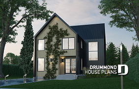 front - BASE MODEL - Minimalist Scandinavian style home with lots of amenities! 4 beds + office and more! - Freya