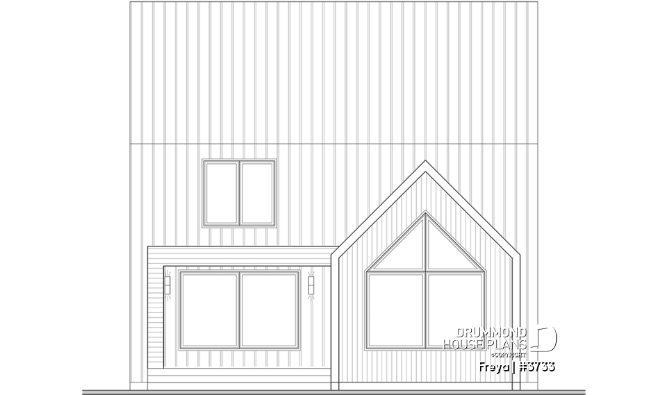 Rear view - BASE MODEL - Freya