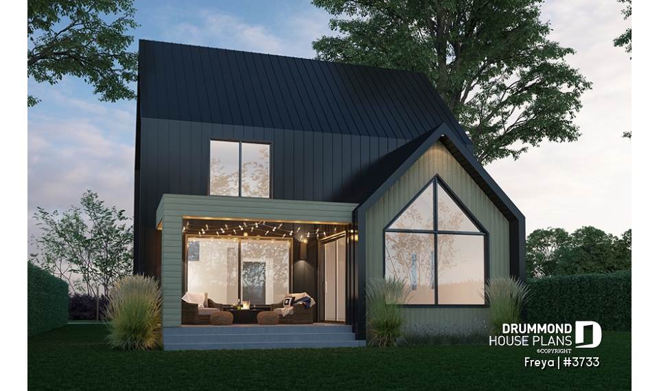 Rear view - BASE MODEL - Freya