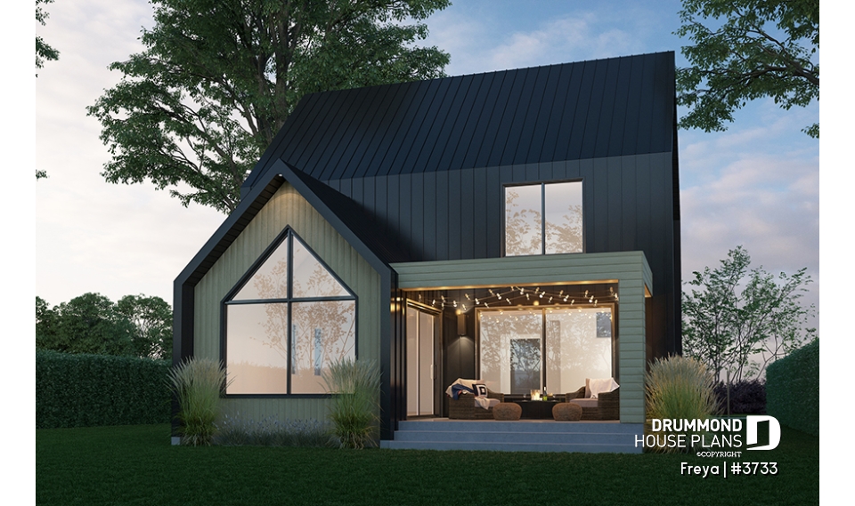 Rear view - BASE MODEL - Freya