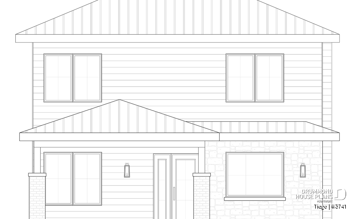 rear elevation - Tiago