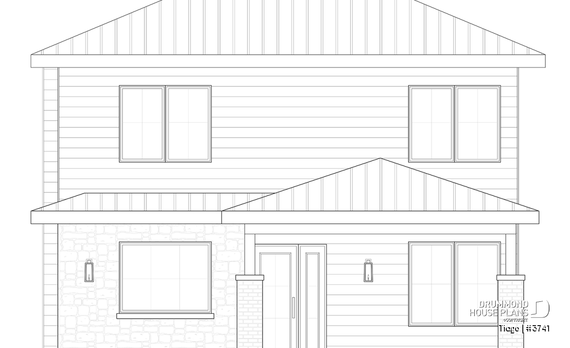 rear elevation - Tiago