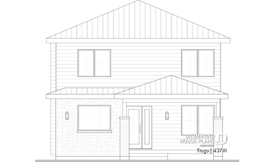 rear elevation - Tiago