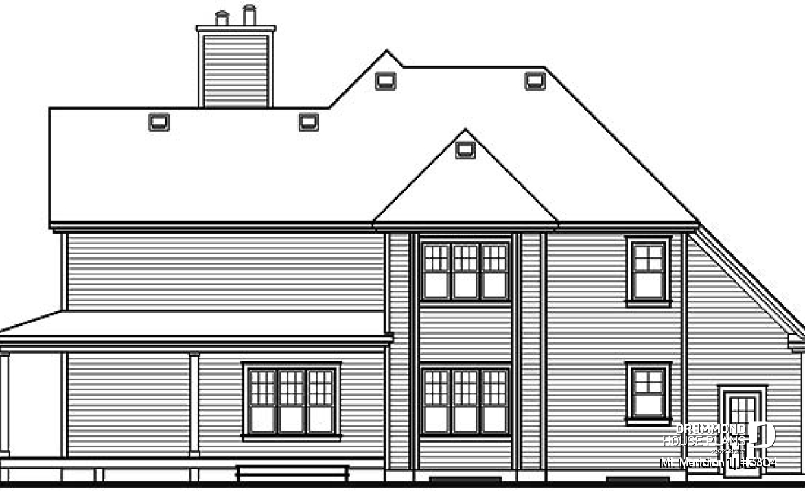 rear elevation - Mt. Meridian 1