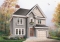 front - BASE MODEL - 3 bedroom 2-storey house plan with garage - Drake