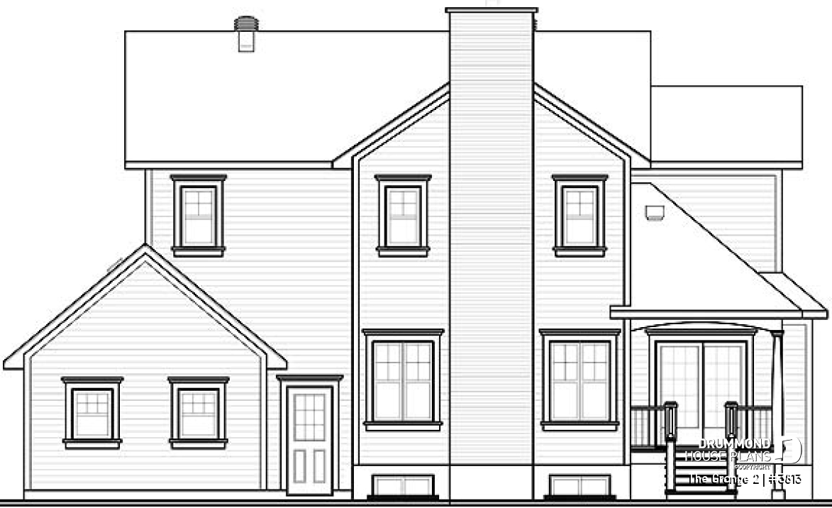 rear elevation - The Grange 2